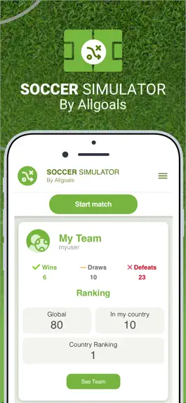 Game screenshot Soccer Simulator mod apk