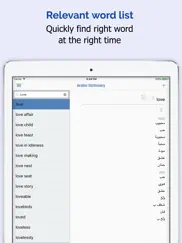arabe dictionnaire iPad Captures Décran 2
