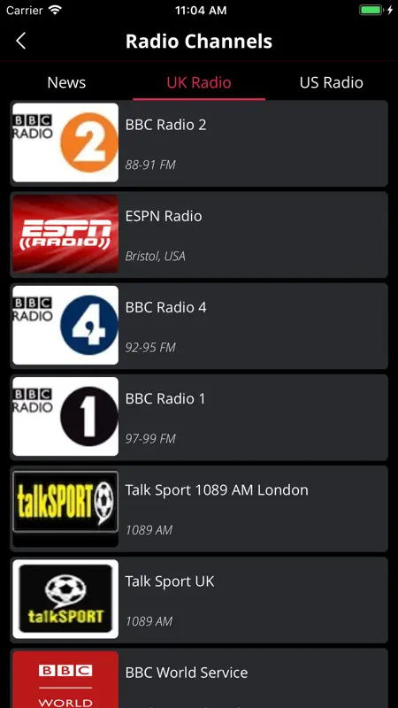 Radio English - Live Sports FM screenshot 3 of 9