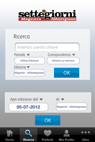 Settegiorni - Magenta Digitale screenshot 2