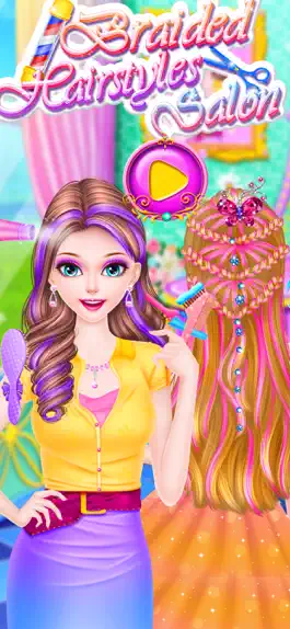 Game screenshot Braided Hairstyles -hair Salon mod apk