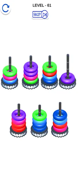 Game screenshot Sort It Stack 3D apk