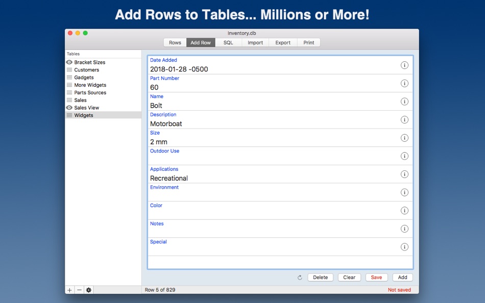 #3. General DB (macOS) 由: Portable Databases