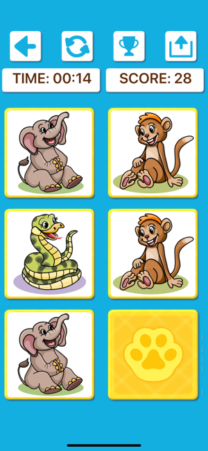 Animal Memory Matching Games(圖2)-速報App