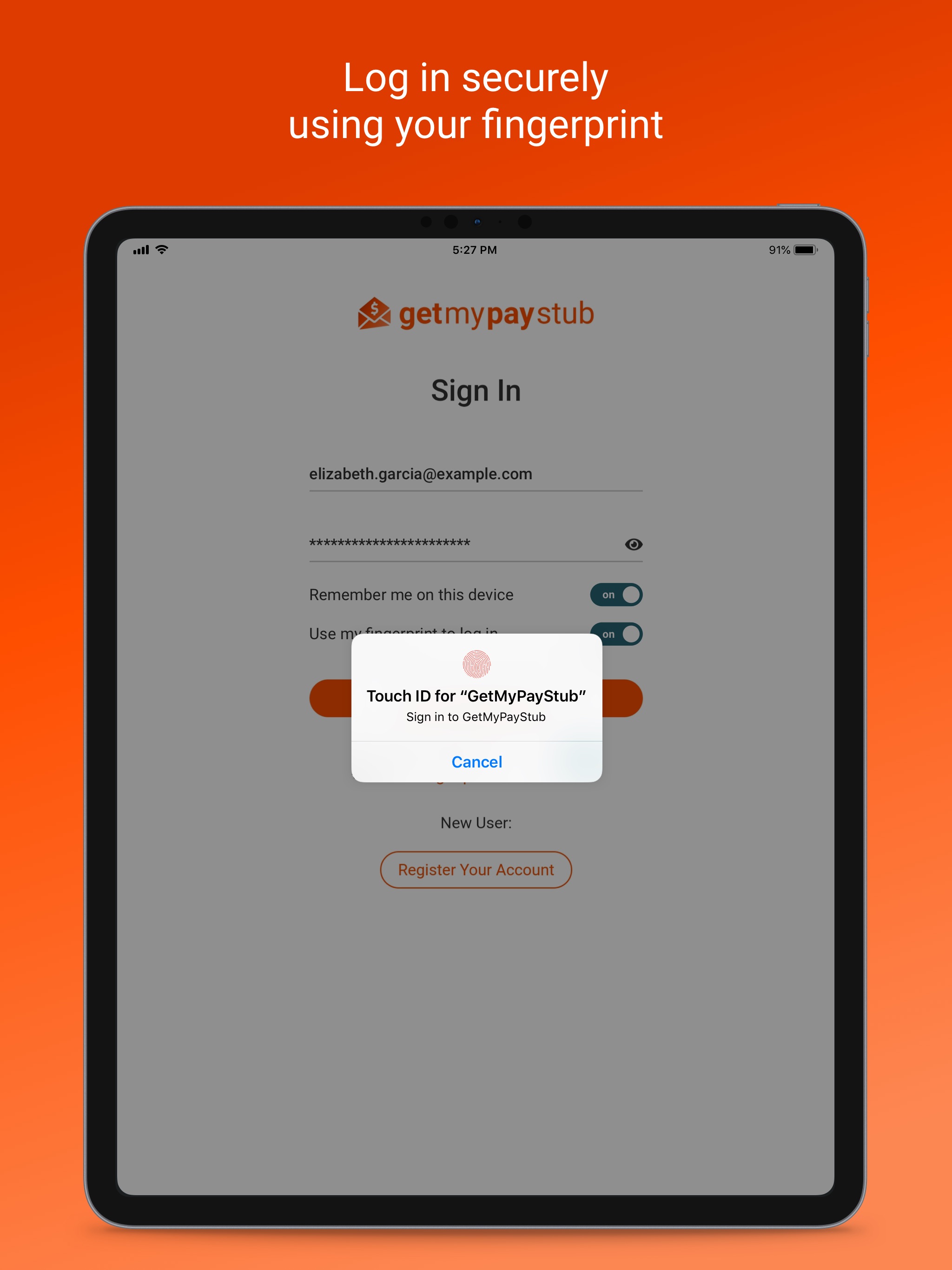 app screenshot