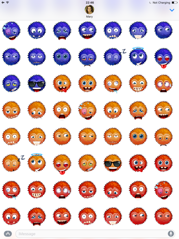 Funny emoticons - Stickers screenshot 3