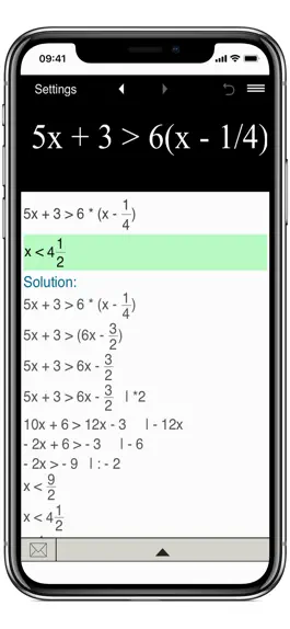 Game screenshot Inequality Calculator apk