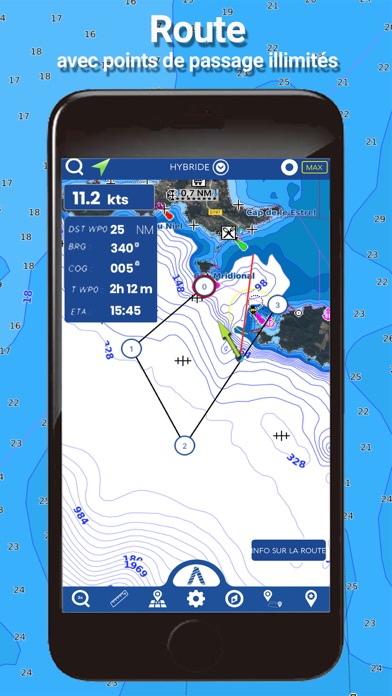 Screenshot #2 pour Atlas Cartes Nautiques