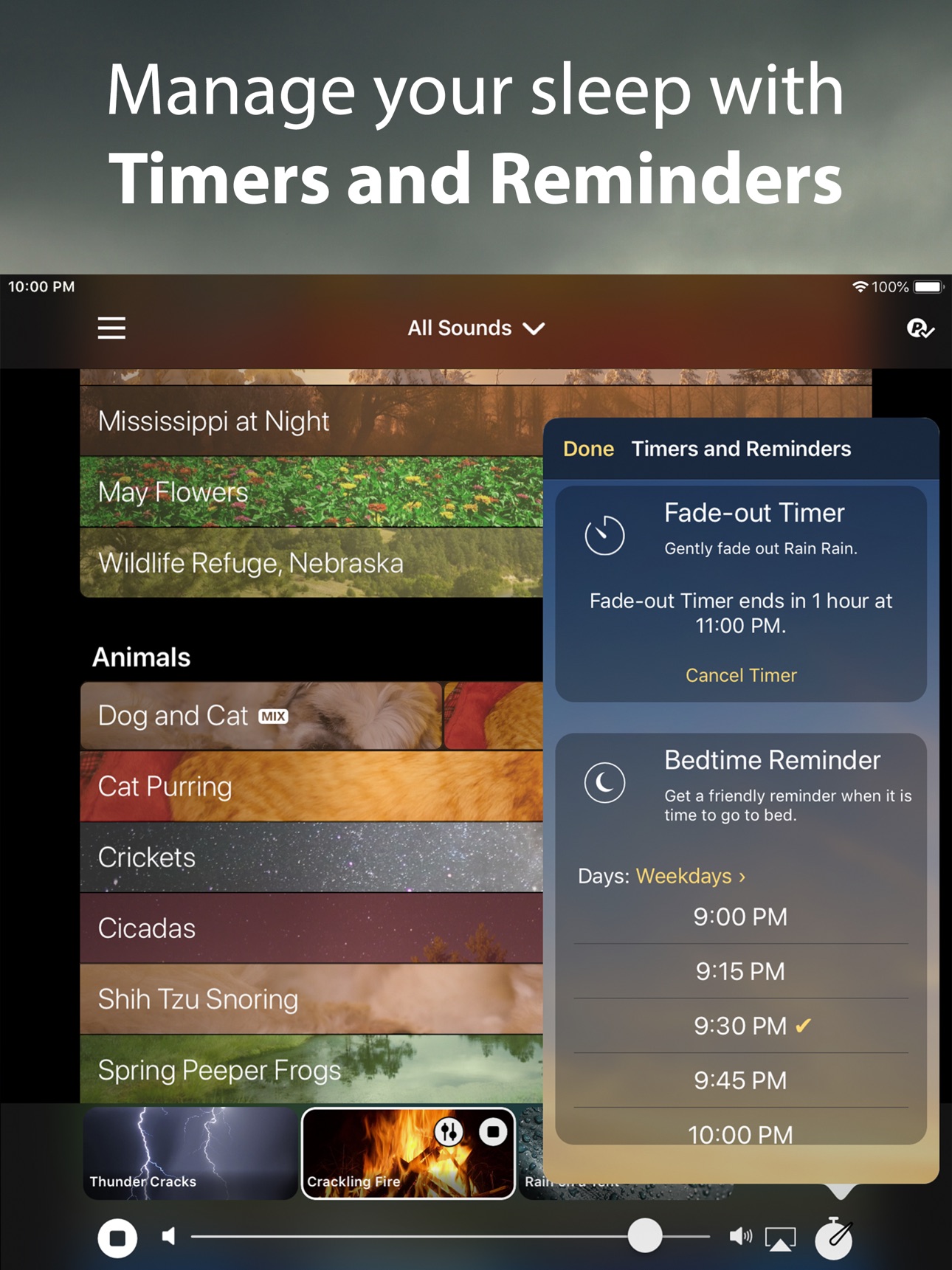 Screenshot 12 of Rain Rain Sleep Sounds