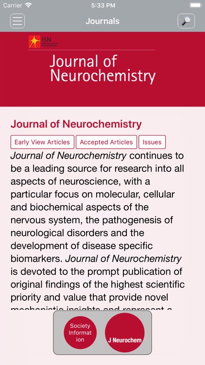 Journal of Neurochemistry