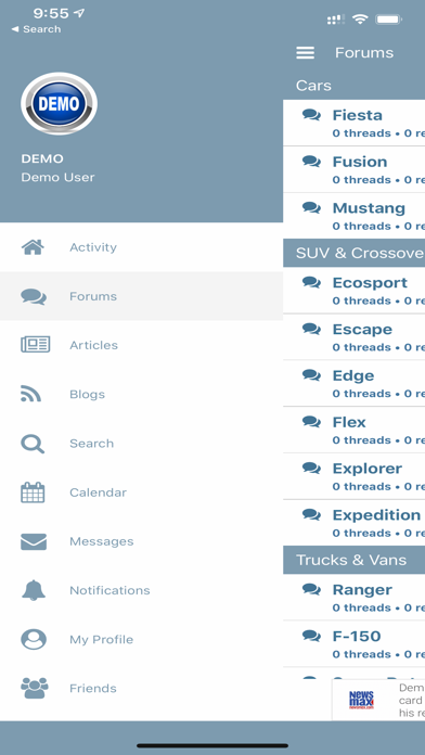 AutoForums 4 Fords's (FanSite) app screenshot