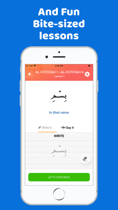 Quran IQ: Arabic Learning App Screenshot