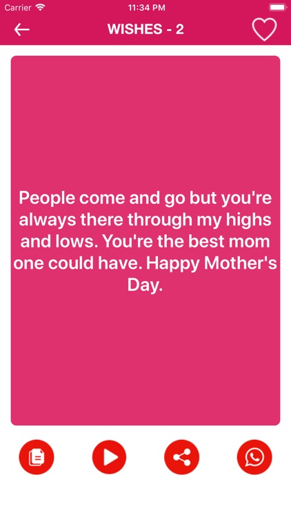 Mother's Day Wishes screenshot-5