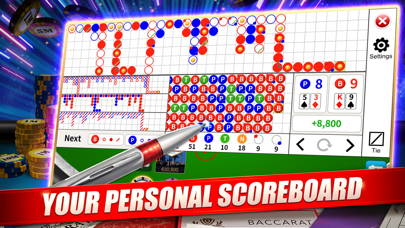 How to cancel & delete Dragon Ace Casino - Baccarat from iphone & ipad 1