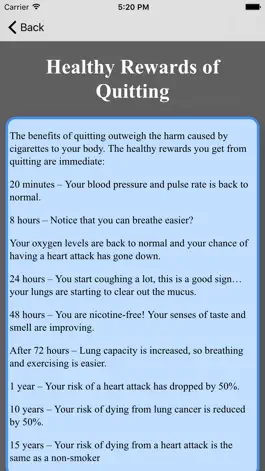 Game screenshot Breathe Easy Smoking Cessation hack