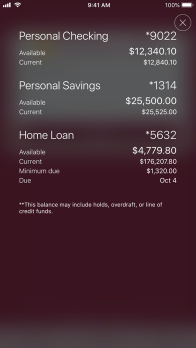 Mechanics Bank Mobile Banking Screenshot