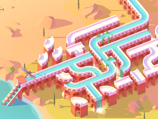 Aquavias: Water connect puzzle iPad app afbeelding 6