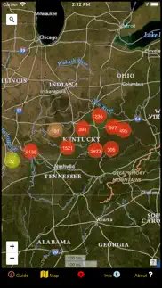 kentucky mushroom forager map! iphone screenshot 3