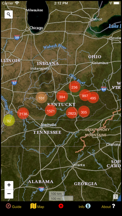 Kentucky Mushroom Forager Map!のおすすめ画像3