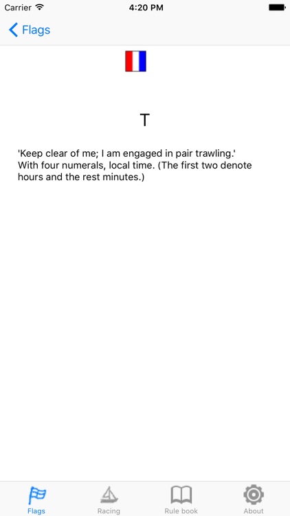 iRegatta Flags screenshot-4