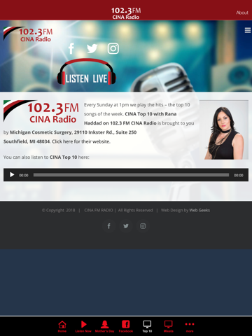 CINA Radio screenshot 4