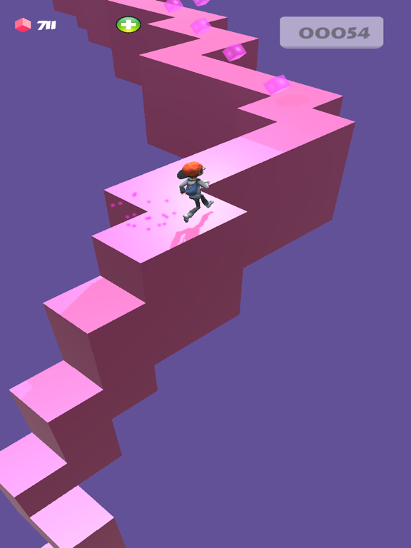 Screenshot #1 for Zig Zag Runner - Arcade Game