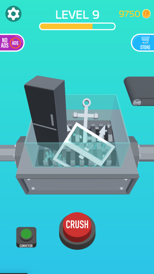 #3. Shredding Machine (iOS) 由: Nikita Semenov