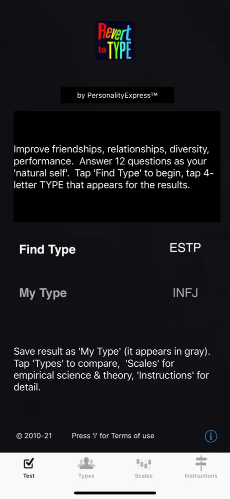Revert To Type