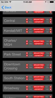 mbta boston t transit map iphone screenshot 3
