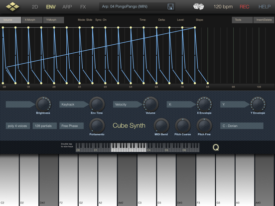 Cube Synth iPad app afbeelding 5