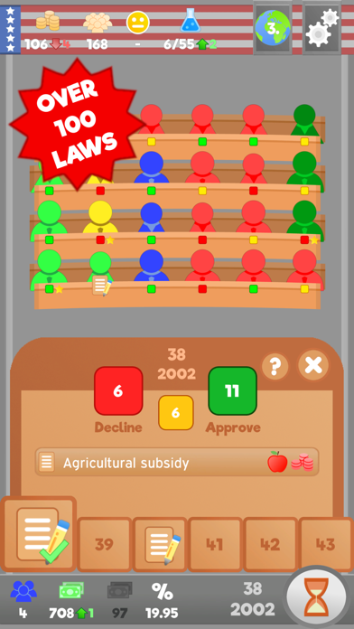 Lawgivers (国会議員) screenshot1