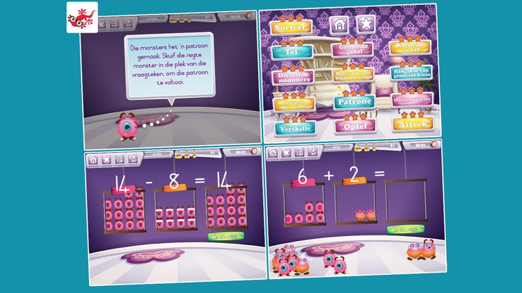 Syfer Monsters in Afrikaans screenshot-3