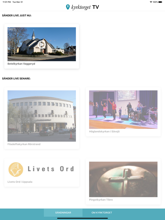 Screenshot #4 pour Kyrktoret TV