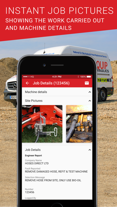 Hydraquip Hose and Hydraulics Screenshot