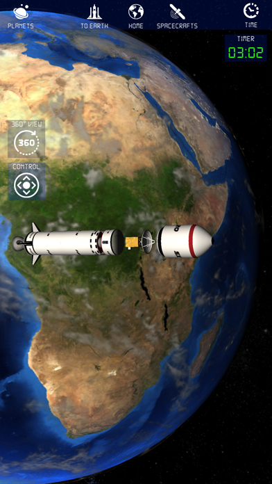 Space Rocket Exploration Screenshot