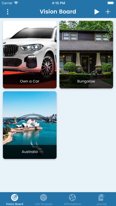 Screenshot #1 pour My Vision Board - Goal Setting
