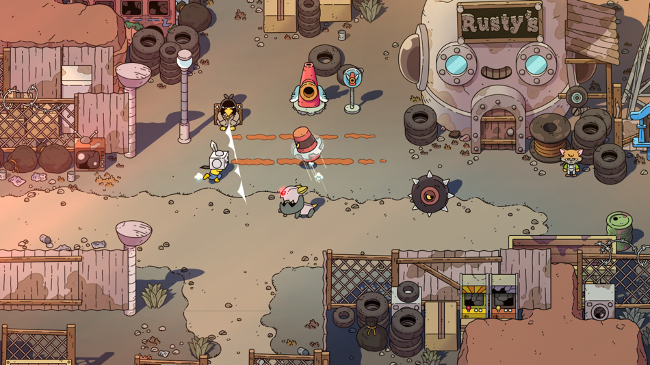 #7. The Swords of Ditto (iOS) بواسطة: Devolver