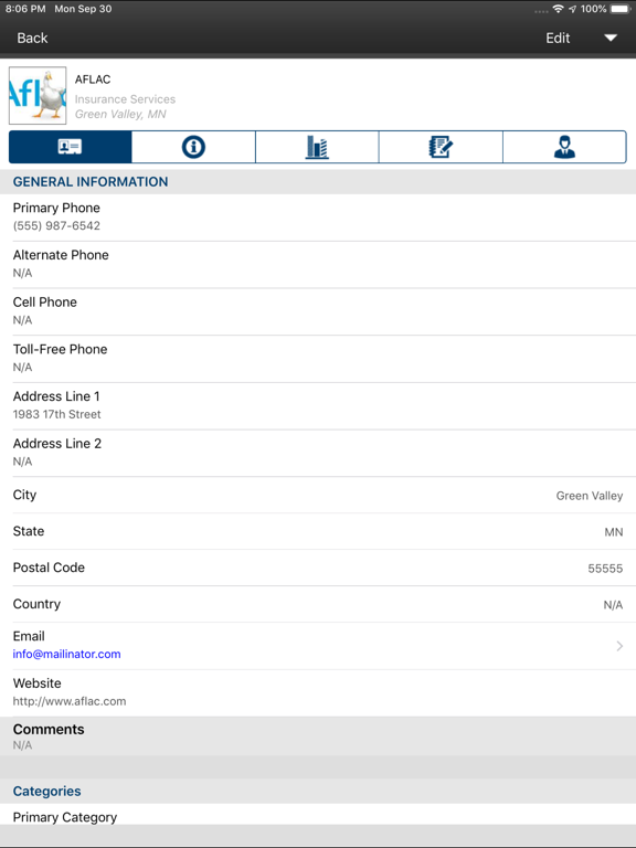 MemberZone iPad screenshot