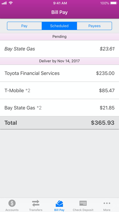 1ST SUMMIT Mobile Banking Screenshot