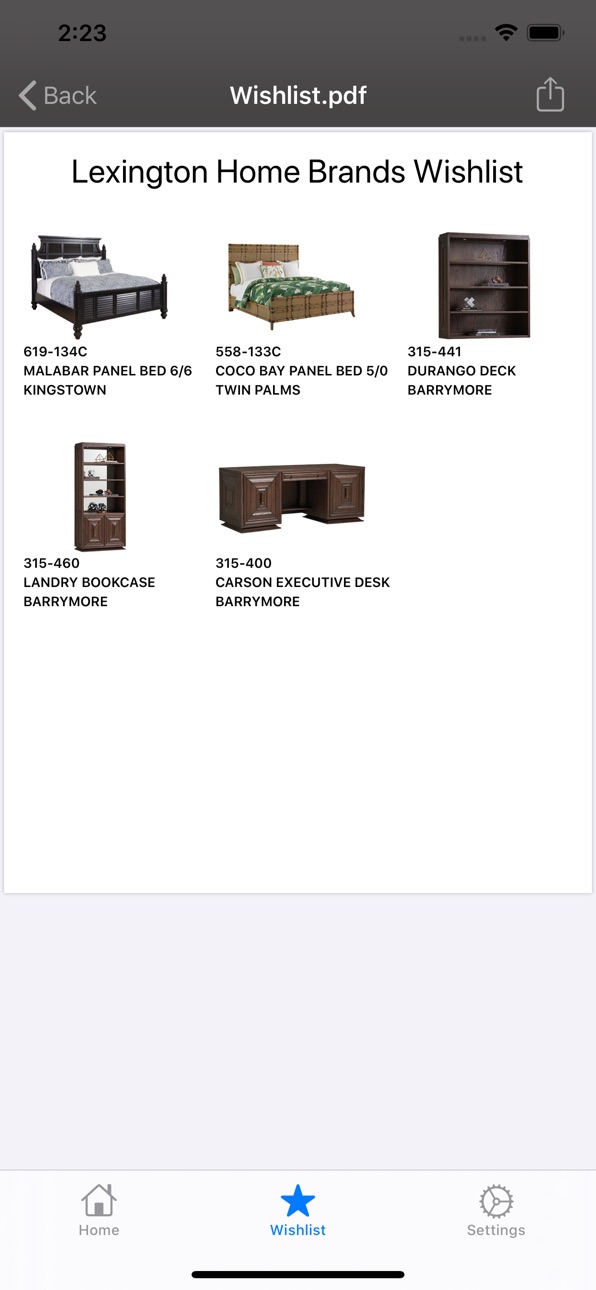 iPhone screenshot