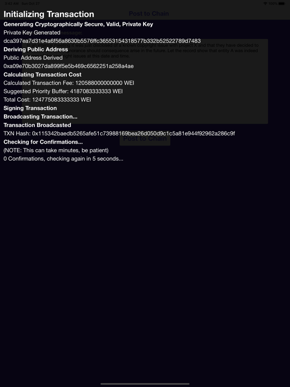 Screenshot #5 for Ethie - Proof of Archive