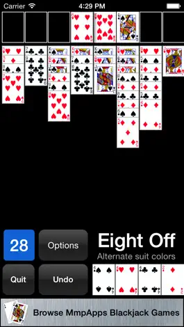 Game screenshot FreeCell & Eight Off hack