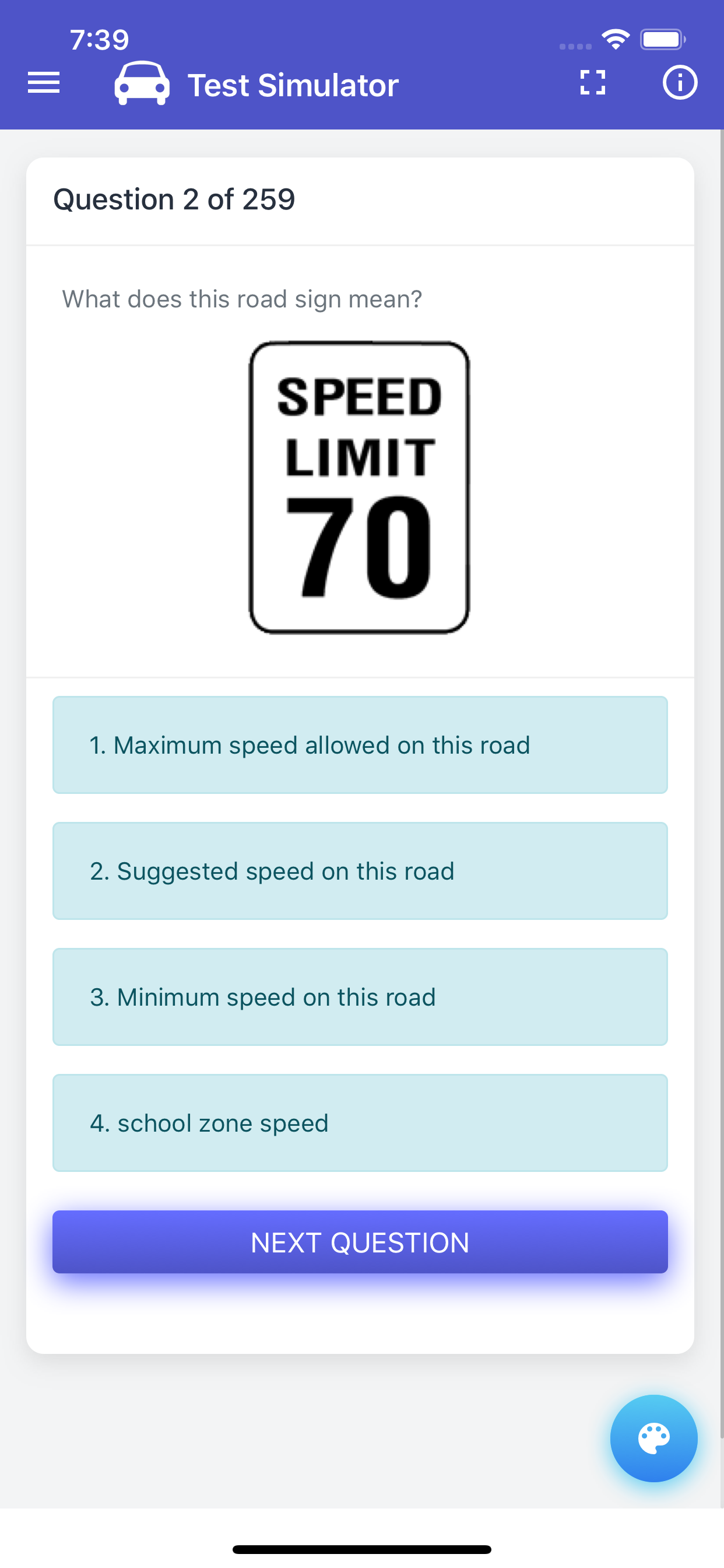 Missouri DOR Practice Exam screenshot 2
