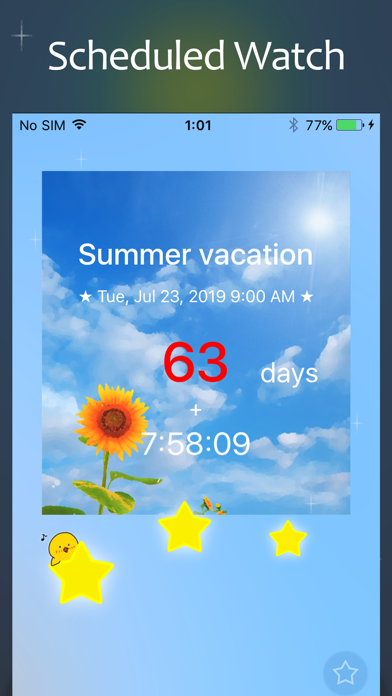Scheduled Watch Screenshot