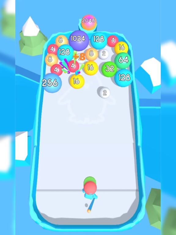 2048 Color 3D iPad screenshot