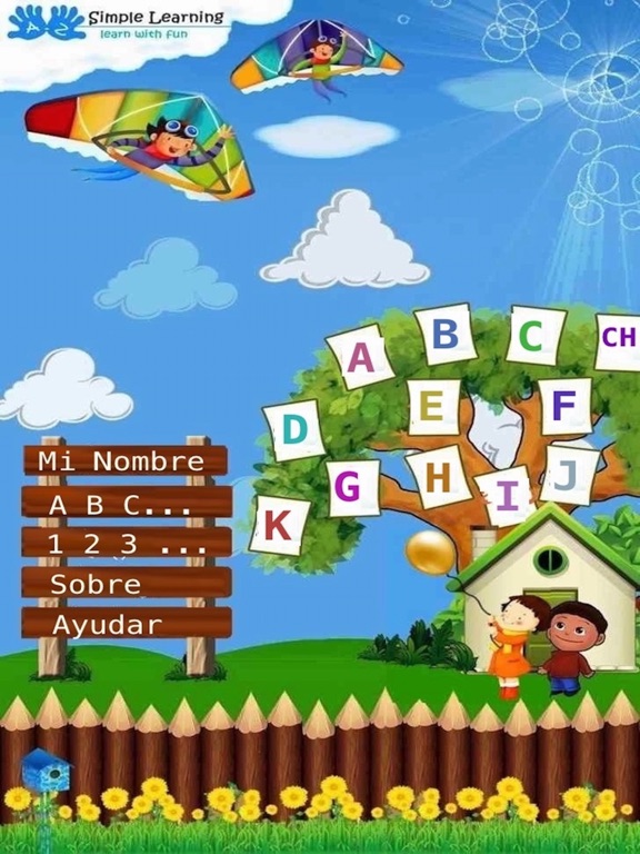 Screenshot #4 pour Learn Alphabets-Spanish