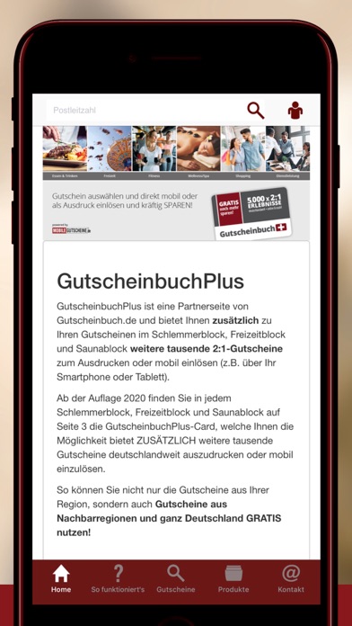 Screenshot #1 pour Gutscheinbuch+