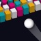 Swipe the ball and get the maximum score, Rise up and do not bump with color blocks