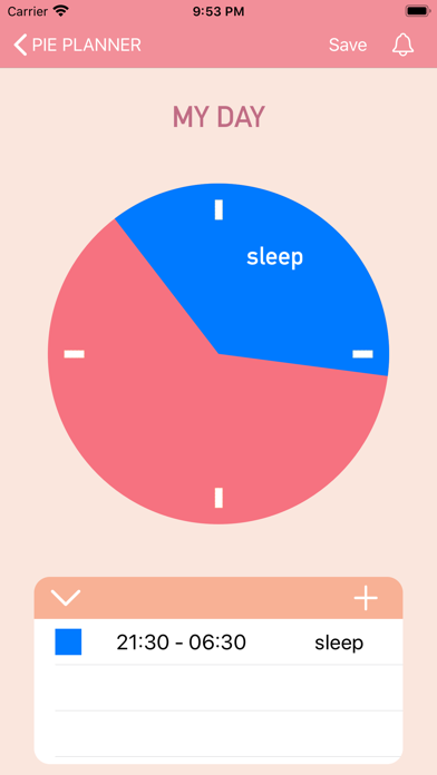 Pie Planner screenshot 2
