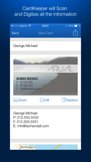 CardKeeper App screenshot 2